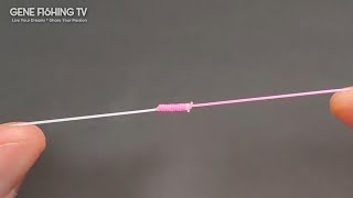 Powerful Fishing Knot for Braid to Mono or Fluorocaron [upl. by Frederico]