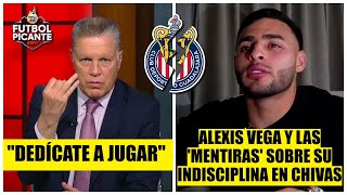 Alexis Vega ROMPIÓ el silencio y Peláez LE CONTESTÓ TAJANTE quotDedícate a jugarquot  Futbol Picante [upl. by Ignatzia]