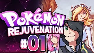 Pokemon Rejuvenation Part 1  CREEPY amp SPOOKY START Fan Game Gameplay Walkthrough [upl. by Adihsar491]