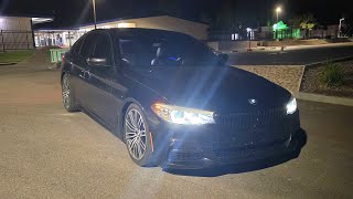 BMW 530e G30 POV Night Drive amp Adaptive LED Start Up [upl. by Castle184]