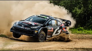 Toyota Triumph WRC Rally Croatia 2024 Highlights [upl. by Yarised]