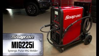 MIG225i Synergic Pulse Welder  Snapon Tools [upl. by Rotsen]