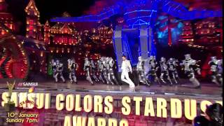 Sansui Colors Stardust Awards Varun Dhawan Performance [upl. by Aihsenyt]