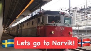 Stockholm to Narvik by night train sleeper [upl. by Sidoeht994]