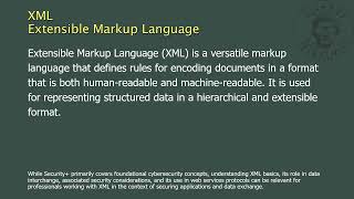 XML  Extensible Markup Language [upl. by Salangia876]