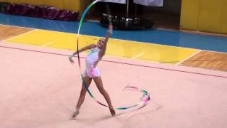 Ekaterina Vedeneeva RUS ribbon 14 Challenge tournament [upl. by Ambrogino]