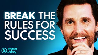 THE SUCCESS TRAP Everything You Know About Fulfillment amp Happiness IS WRONG  Matthew McConaughey [upl. by Gaile]