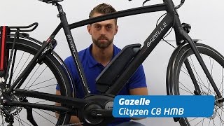 Gazelle Cityzen C8 HMB Review  Ebike [upl. by Otrebmuh]