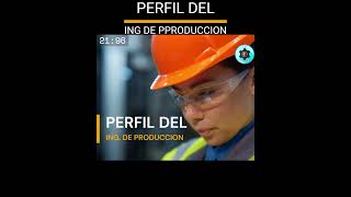 PERFIL de un INGENIERO de PRODUCCION 1 [upl. by Ayhtnic594]