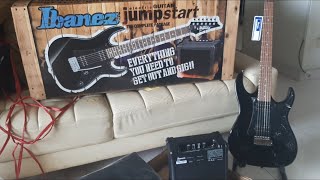 Unboxing my new Ibanez IJRX20E Jumpstart package [upl. by Adekam]