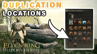 All Remembrance Duplication Coffin Locations  Dupe Boss Weapons ► Elden Ring DLC [upl. by Grant]