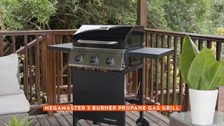 Why Buy The Megamaster 3 Burner Gas Grill [upl. by Germaine726]