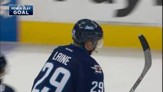 Gotta See It Laine goes top shelf for first NHL goal [upl. by Anees358]