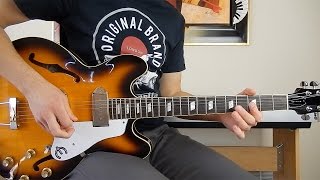 The Beatles  Taxman  Guitar Cover  Epiphone Casino [upl. by Namsu]