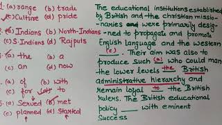 cloze test english tricks  Part3  examples [upl. by Enigroeg]