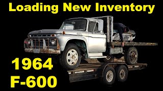 New Inventory 1964 Ford F 600 F Series Truck  Barn  Field Find Project  Work Vlog [upl. by Eniarrol]