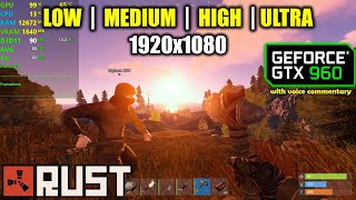 GTX 960  RUST in 2020  1080p All Settings [upl. by Seluj]