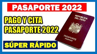 ¿Cómo pagar y sacar pasaporte en Perú 2022 Obtén tu pasaporte súper rápido [upl. by Ludvig]