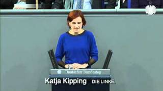 Katja Kipping DIE LINKE Willkür und Mafiamanier bei der Neubestimmung der ALG IIRegelsätze [upl. by Nabi]