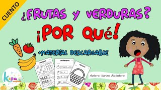 cuento sobre la alimentación saludable para niños [upl. by Menzies]