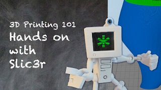 3D Printing 101  How to use Slic3r [upl. by Nnav939]