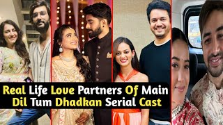 Real Life Love Partner Of Main Dil Tum Dhadkan Serial Cast  Keshav  Vrinda  TM [upl. by Mcloughlin]