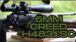 6MM Creedmoor 107 Match King N555 [upl. by Saidee]