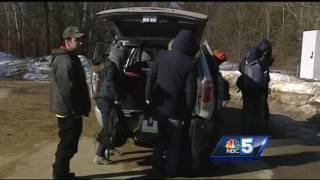 Champlain NY neighborhood sees regular illegal border crossings [upl. by Stephi948]