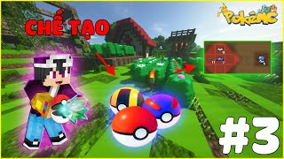 MINECRAFT PIXELMON TẬP 3  HƯỚNG DẪN CHẾ TẠO BÓNG BẮT POKEMON VÀ VƯỜN APRICON KHỔNG LỒ [upl. by Ayahsey]