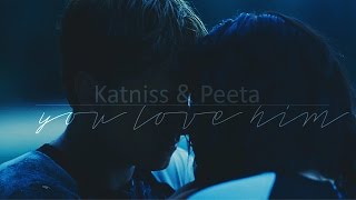 Katniss amp Peeta  quotYou Love Himquot MJ 2 [upl. by Seidule]