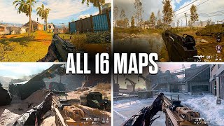 Modern Warfare 3  All 16 Maps Showcase in Multiplayer 4K Ultra [upl. by Eelannej]