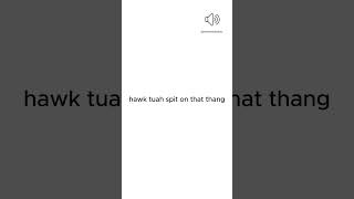 How to pronounce hawk tuah spit on that thang hawktuah spitonthatthang HalieyWelch tiktok [upl. by Stulin]