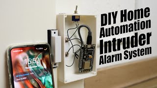 DIY Home Automation Intruder Alarm System  Home Assistant  Raspberry Pi  ESP8266 [upl. by Robinia733]