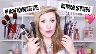 Beste makeup kwasten  Mijn favoriete kwasten [upl. by Ninerb]