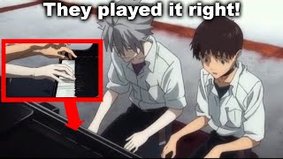 They Animated the Piano Correctly Evangelion 333 [upl. by Orna92]