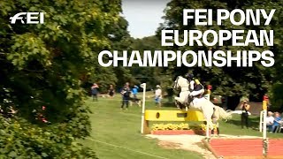 RELIVE  Eventing CrossCountry  FEI Pony European Championships 2018 [upl. by Liuka181]