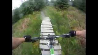 Mabie forest Mountain Biking  Phoenix Red Trail Best bits HD [upl. by Anoel632]