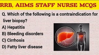 RRB AIIMS STAFF NURSE MCQSnursingofficerexamquestionsnursingexam [upl. by Robbie125]