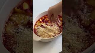 Unbelievable Taste 🤯 The Ultimate Fruit amp Berry Crumble Recipe Full recipe on the channel [upl. by Adianez]