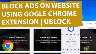 How to Block Ads on Website using Google Chrome Extension  Ad Blocker  uBlock Origin [upl. by Bentlee114]