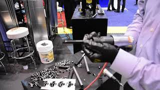 Duro Dyne HVAC Air Tools Demo from AHR Expo 2018 [upl. by Ennaeirb]