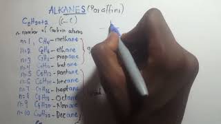 Naming of Alkanes Introduction [upl. by Forward384]