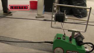 Welding floor with Leister [upl. by Yseult963]