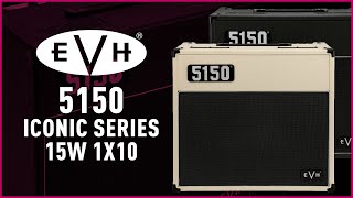 EVH 5150 Iconic Series 15W 1x10 buizen gitaarversterker I Bax Music [upl. by Aikemet]