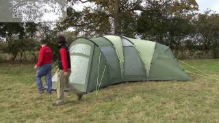 Outwell Hartford XL  Tent Pitching Video [upl. by Lovato]