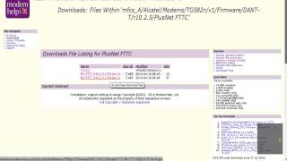 Tutorialando S01E02 Come montare firmware 10252FO su modem TG582N Fastweb [upl. by Sirmons]