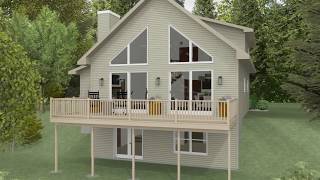 Custom Hidden Glen Model  Wausau Homes Wausau WI  Velcheck Residence [upl. by Yolane]