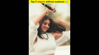 Top 3 Singers without autotune 🤯 autotune vs without autoturne badshah [upl. by Erelia]