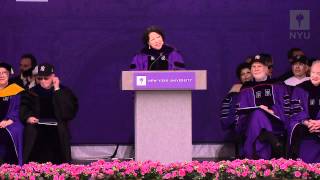 NYU 2012 CommencementJustice Sotomayors Speech [upl. by Avram]