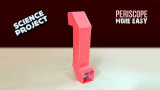 More easy to Make Periscope  Science Project  DIY Simple Periscope [upl. by Trebor301]